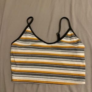 Cropped tank top